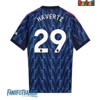 Arsenal Kai Havertz #29 Tricou Fotbal Replică 2025-26 Barbati Deplasare